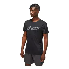 Camisola de Manga Curta Homem Asics Core Preto de Asics, Homem - Ref: S6430887, Preço: 26,29 €, Desconto: %