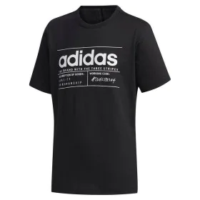 Child's Short Sleeve T-Shirt Adidas Brilliant Basics Black by Adidas, Boys - Ref: S6430946, Price: 15,67 €, Discount: %