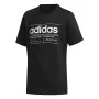 Camisola de Manga Curta Infantil Adidas Brilliant Basics Preto de Adidas, Menino - Ref: S6430946, Preço: 15,67 €, Desconto: %