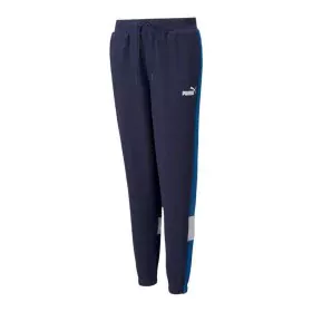 Pantalons de Survêtement pour Enfants Puma Essential+ Colorblock Bleu foncé de Puma, Garçon - Réf : S6431313, Prix : 36,41 €,...