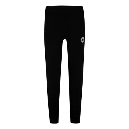 Pantalons de Survêtement pour Enfants Converse Fleee Chuck Taylor Patch Jogger B Noir Enfant de Converse, Garçon - Réf : S643...