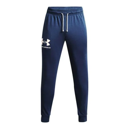 Pantalon de sport long Under Armour Jogger Rival Terry Bleu foncé Homme de Under Armour, Homme - Réf : S6431370, Prix : 41,22...