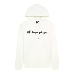 Men’s Hoodie Champion USA Logo White by Champion, Men - Ref: S6431470, Price: 56,42 €, Discount: %