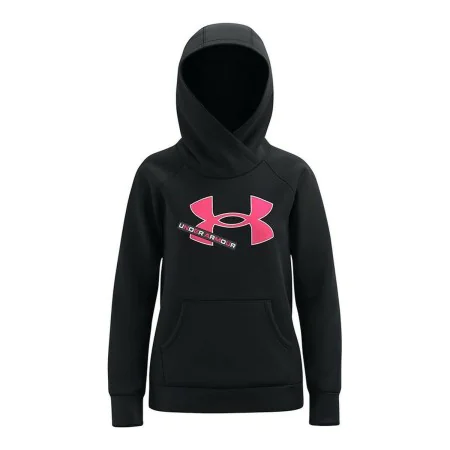 Sweat-shirt à capuche fille Under Armour Fleece Logo Noir de Under Armour, Fille - Réf : S6431472, Prix : 33,38 €, Remise : %