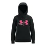 Sudadera con Capucha Niña Under Armour Fleece Logo Negro de Under Armour, Niña - Ref: S6431472, Precio: 33,38 €, Descuento: %