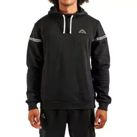 Sudadera con Capucha Hombre Kappa Itopo Negro de Kappa, Hombre - Ref: S6431479, Precio: 47,73 €, Descuento: %