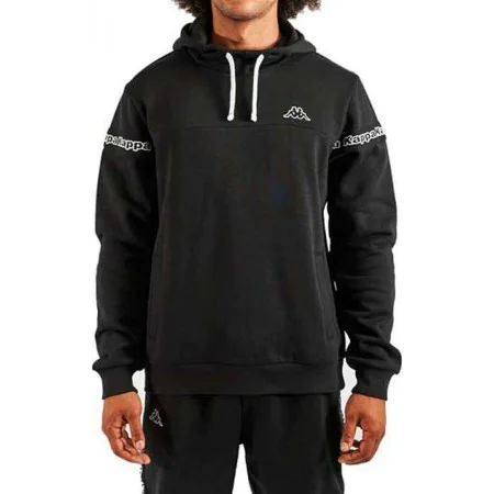 Men’s Hoodie Kappa Itopo Black by Kappa, Men - Ref: S6431479, Price: 47,73 €, Discount: %