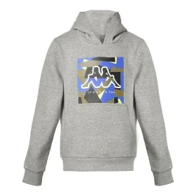 Sweat à capuche enfant Kappa Clot Gris de Kappa, Garçon - Réf : S6431482, Prix : 30,76 €, Remise : %