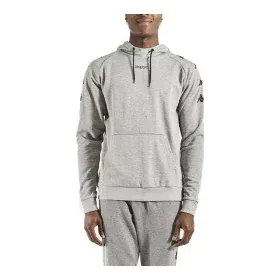 Sweat à capuche homme Kappa Kortus Gris de Kappa, Homme - Réf : S6431484, Prix : 43,40 €, Remise : %