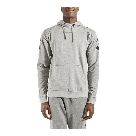 Sudadera con Capucha Hombre Kappa Kortus Gris de Kappa, Hombre - Ref: S6431484, Precio: 43,40 €, Descuento: %