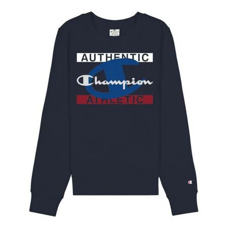 Felpa senza Cappuccio Uomo Champion Authentic Athletic Blu scuro di Champion, Uomo - Rif: S6431491, Prezzo: 35,15 €, Sconto: %