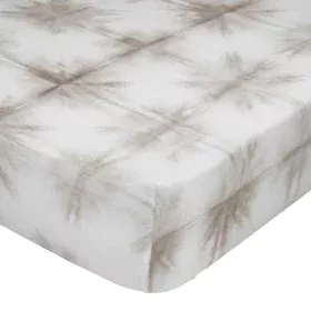 Drap housse HappyFriday BLANC Multicouleur 105 x 200 x 32 cm de HappyFriday, Draps et taies d'oreiller - Réf : D1613625, Prix...