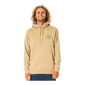 Polar com Capuz Homem Rip Curl Re Entry Bege de Rip Curl, Homem - Ref: S6431508, Preço: 46,22 €, Desconto: %