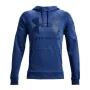 Polar com Capuz Homem Under Armour Fleece Rival Azul escuro de Under Armour, Homem - Ref: S6431526, Preço: 45,36 €, Desconto: %