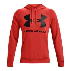 Felpa con Cappuccio Uomo Under Armour Fleece Rival Rosso di Under Armour, Uomo - Rif: S6431527, Prezzo: 40,60 €, Sconto: %