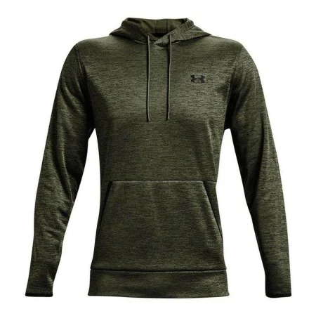 Polar com Capuz Homem Under Armour Fleece Twist Azeitona de Under Armour, Homem - Ref: S6431530, Preço: 52,08 €, Desconto: %