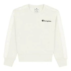 Sweat-shirt Enfant Champion Crewneck Logo Blanc de Champion, Fille - Réf : S6431551, Prix : 26,28 €, Remise : %