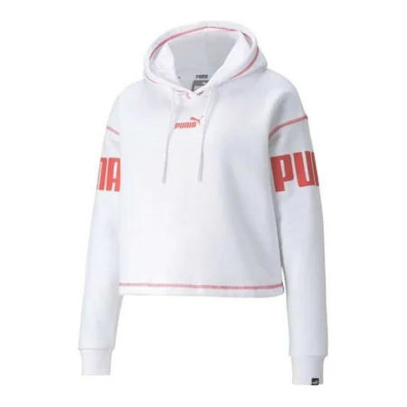 Sudadera con Capucha Mujer Puma Power Hoodie Fl Blanco de Puma, Mujer - Ref: S6431566, Precio: 35,82 €, Descuento: %