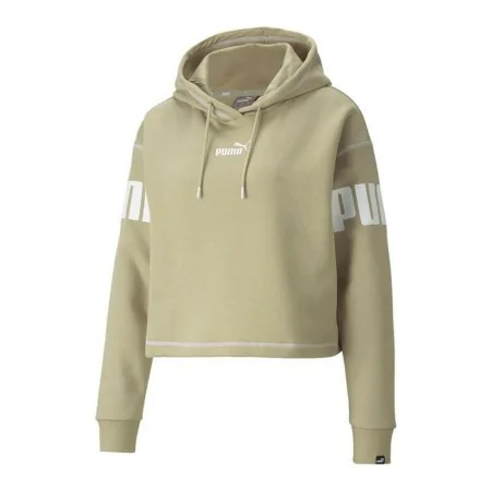 Damen Sweater mit Kapuze Puma Power Hoodie Fl Beige von Puma, Damen - Ref: S6431567, Preis: 45,36 €, Rabatt: %