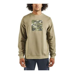 Sudadera sin Capucha Hombre Kappa Isoa Marrón de Kappa, Hombre - Ref: S6431568, Precio: 35,15 €, Descuento: %