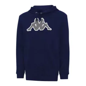 Sweat à capuche homme Kappa Airiti Bleu foncé de Kappa, Homme - Réf : S6431580, Prix : 43,40 €, Remise : %