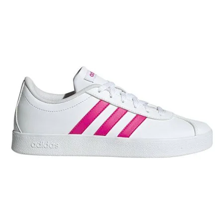 Chaussures de Sport pour Enfants Adidas VL Court 2.0 Blanc de Adidas, Baskets - Réf : S6432557, Prix : 39,87 €, Remise : %