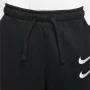 Pantalón de Chándal para Niños Nike Swoosh Niños Negro de Nike, Niño - Ref: S6432630, Precio: 40,81 €, Descuento: %