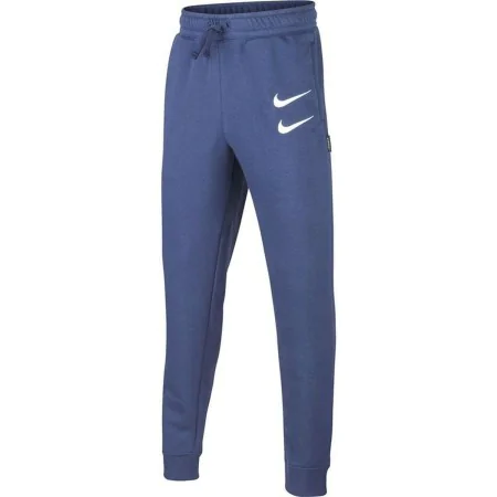 Children's Tracksuit Bottoms Nike Swoosh Dark blue by Nike, Boys - Ref: S6432631, Price: 40,81 €, Discount: %