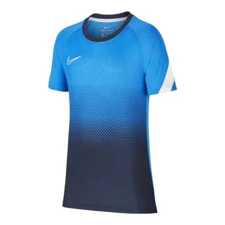 Children's Short Sleeved Football Shirt Nike Dri-FIT Academy Blue by Nike, Boys - Ref: S6432638, Price: 21,27 €, Discount: %