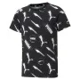 Child's Short Sleeve T-Shirt Puma AOP Black by Puma, Boys - Ref: S6432663, Price: 20,04 €, Discount: %