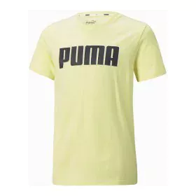 Camiseta de Manga Corta Infantil Puma Alpha Graphic Amarillo de Puma, Niño - Ref: S6432664, Precio: 18,33 €, Descuento: %