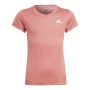 Maglia a Maniche Corte per Bambini Adidas Aeroready Salmone di Adidas, Bambino - Rif: S6434737, Prezzo: 21,97 €, Sconto: %