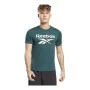 T-shirt à manches courtes homme Reebok Workout Ready Supremium Cyan de Reebok, Homme - Réf : S6434738, Prix : 25,03 €, Remise...