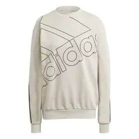 Women’s Sweatshirt without Hood Adidas Giant Logo Beige by Adidas, Women - Ref: S6434849, Price: 36,89 €, Discount: %