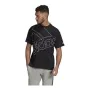 Camiseta de Manga Corta Hombre Adidas Giant Logo Negro de Adidas, Hombre - Ref: S6435072, Precio: 25,83 €, Descuento: %