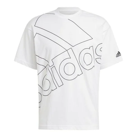 Camiseta de Manga Corta Hombre Adidas Giant Logo Blanco de Adidas, Hombre - Ref: S6435073, Precio: 23,38 €, Descuento: %