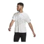 Camisola de Manga Curta Homem Adidas Giant Logo Branco de Adidas, Homem - Ref: S6435073, Preço: 23,38 €, Desconto: %