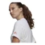 T-shirt à manches courtes femme Adidas Giant Logo Blanc de Adidas, Femme - Réf : S6435074, Prix : 23,38 €, Remise : %