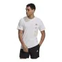 Camisola de Manga Curta Homem Adidas Essentials Gradient Branco de Adidas, Homem - Ref: S6435077, Preço: 22,14 €, Desconto: %