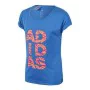 T shirt à manches courtes Enfant Adidas Young Ling Bleu de Adidas, Fille - Réf : S6435078, Prix : 16,49 €, Remise : %