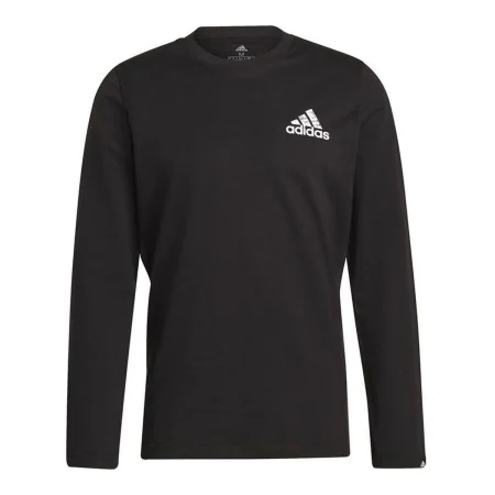 Camiseta de Manga Larga Hombre Adidas Spray Graphic Negro de Adidas, Hombre - Ref: S6435080, Precio: 30,76 €, Descuento: %