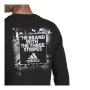 Men’s Long Sleeve T-Shirt Adidas Spray Graphic Black by Adidas, Men - Ref: S6435080, Price: 30,76 €, Discount: %