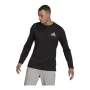 Men’s Long Sleeve T-Shirt Adidas Spray Graphic Black by Adidas, Men - Ref: S6435080, Price: 30,76 €, Discount: %