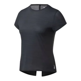 Camisola de Manga Curta Mulher Reebok Workout Ready Activchill Preto de Reebok, Mulher - Ref: S6435083, Preço: 23,38 €, Desco...