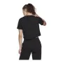 Camiseta de Manga Corta Mujer Reebok Cropped Identity Negro de Reebok, Mujer - Ref: S6435084, Precio: 19,21 €, Descuento: %