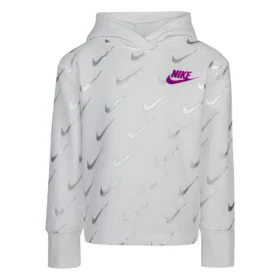 Kinder-Sweatshirt Nike Printed Fleeced Weiß von Nike, Mädchen - Ref: S6435863, Preis: 38,96 €, Rabatt: %