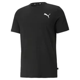 Camiseta de Manga Corta Hombre Puma Essentials Small Logo Negro de Puma, Hombre - Ref: S6436663, Precio: 18,42 €, Descuento: %