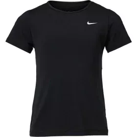 T shirt à manches courtes Enfant Nike Pro Noir 92 % Polyester 8 % Spandex de Nike, Fille - Réf : S6436674, Prix : 24,14 €, Re...