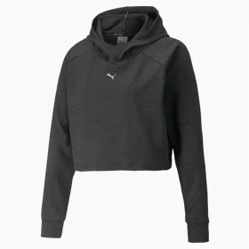 Felpa con Cappuccio Donna Puma Flawless Pullover W Nero di Puma, Donna - Rif: S6436675, Prezzo: 53,60 €, Sconto: %