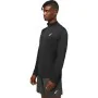 Camiseta de Manga Larga Hombre Asics Core 1/2 Negro Con cremallera de Asics, Hombre - Ref: S6437429, Precio: 35,07 €, Descuen...